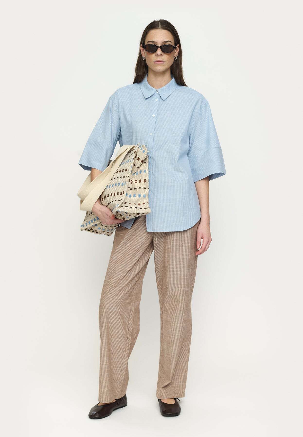 SOFT REBELS BLOUSE EBBI FOREVER BLUE