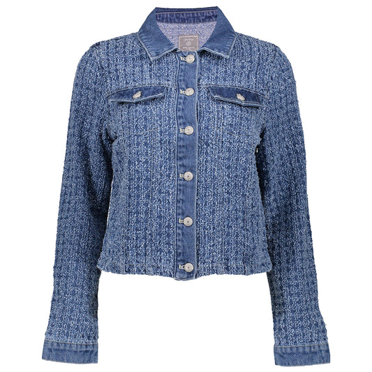 GEISHA JEANS JACKET STONEWASH DENIM