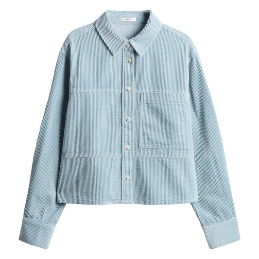OPUS BLOUSE FALVI DUSTY AQUA 