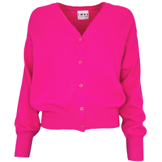 TWNS THE LABEL VEST ASPEN NEON PINK