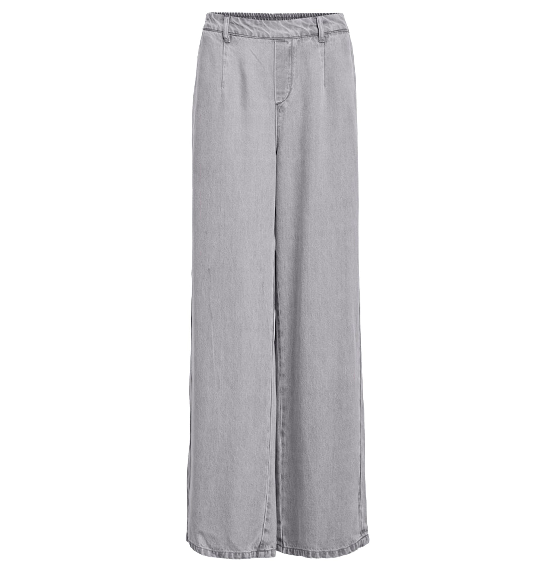 OBJECT BROEK FRAME LIGHT GREY DENIM