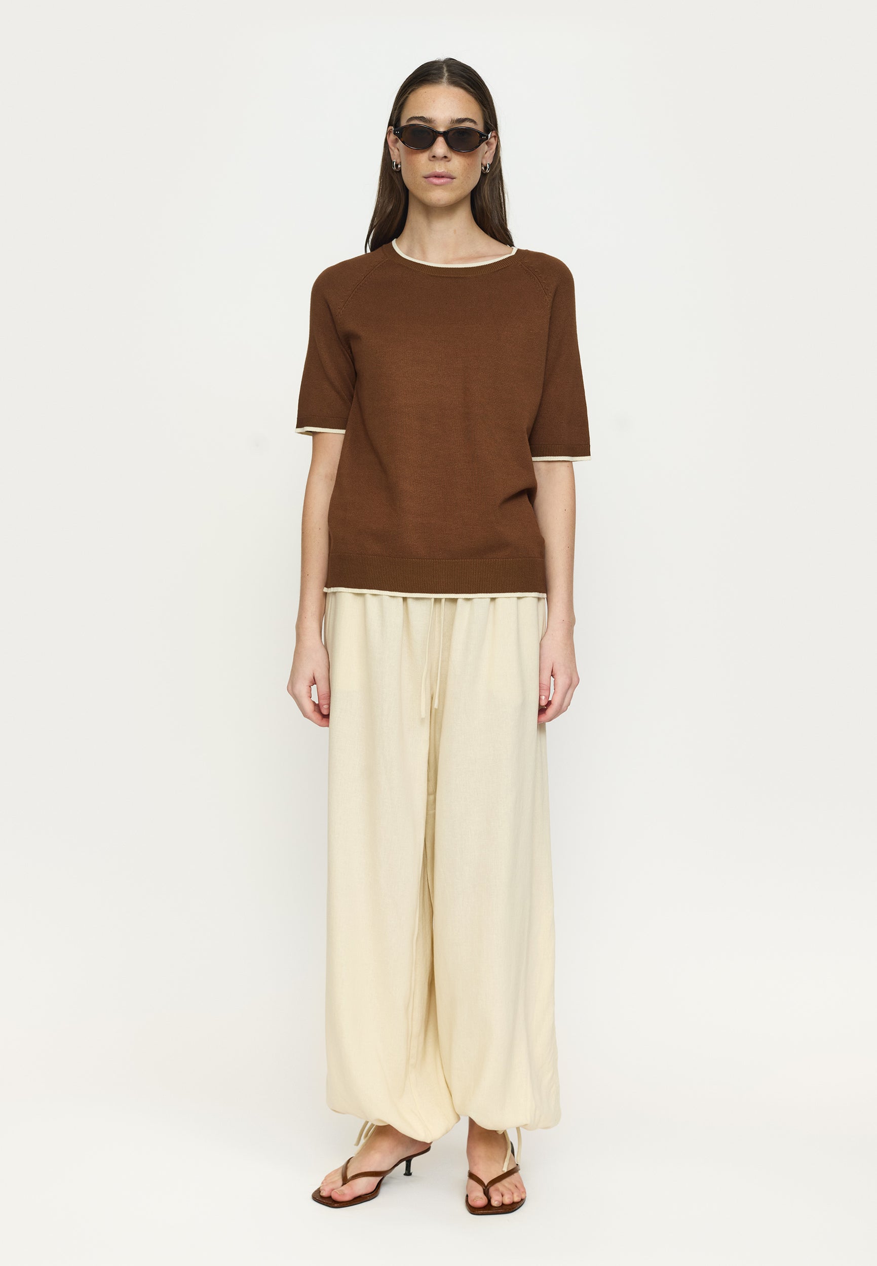 SOFT REBELS BALLON BROEK YINDI FOG