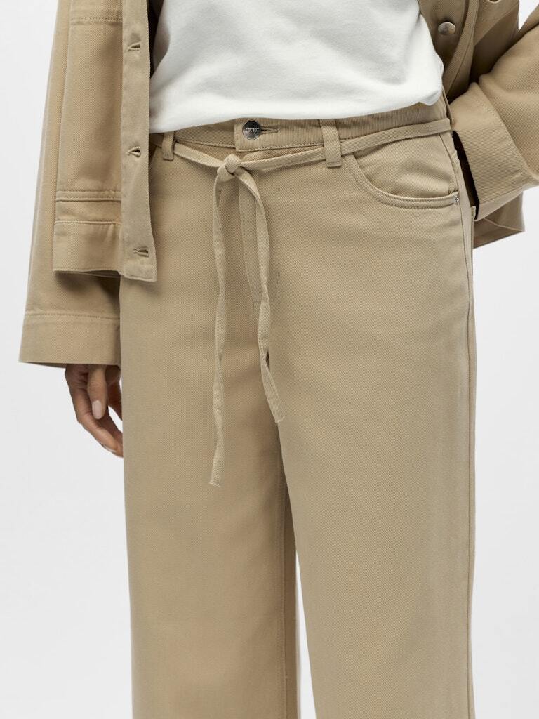 OBJECT JEANS ROSIE WIDE HUMUS