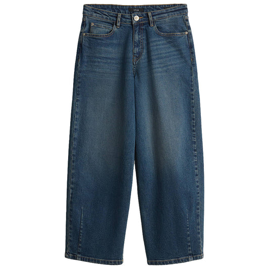 OPUS JEANS LOLAH MODERN BARREL MID RETRO BLUE