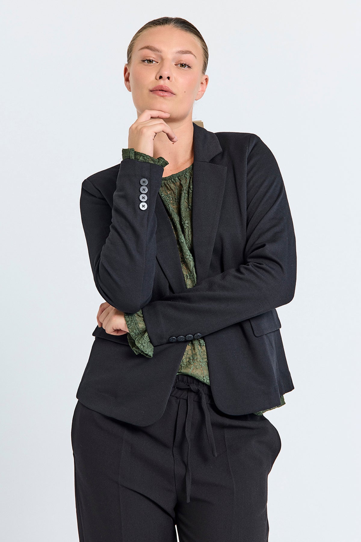 FREEQUENT BLAZER NANNI BLACK