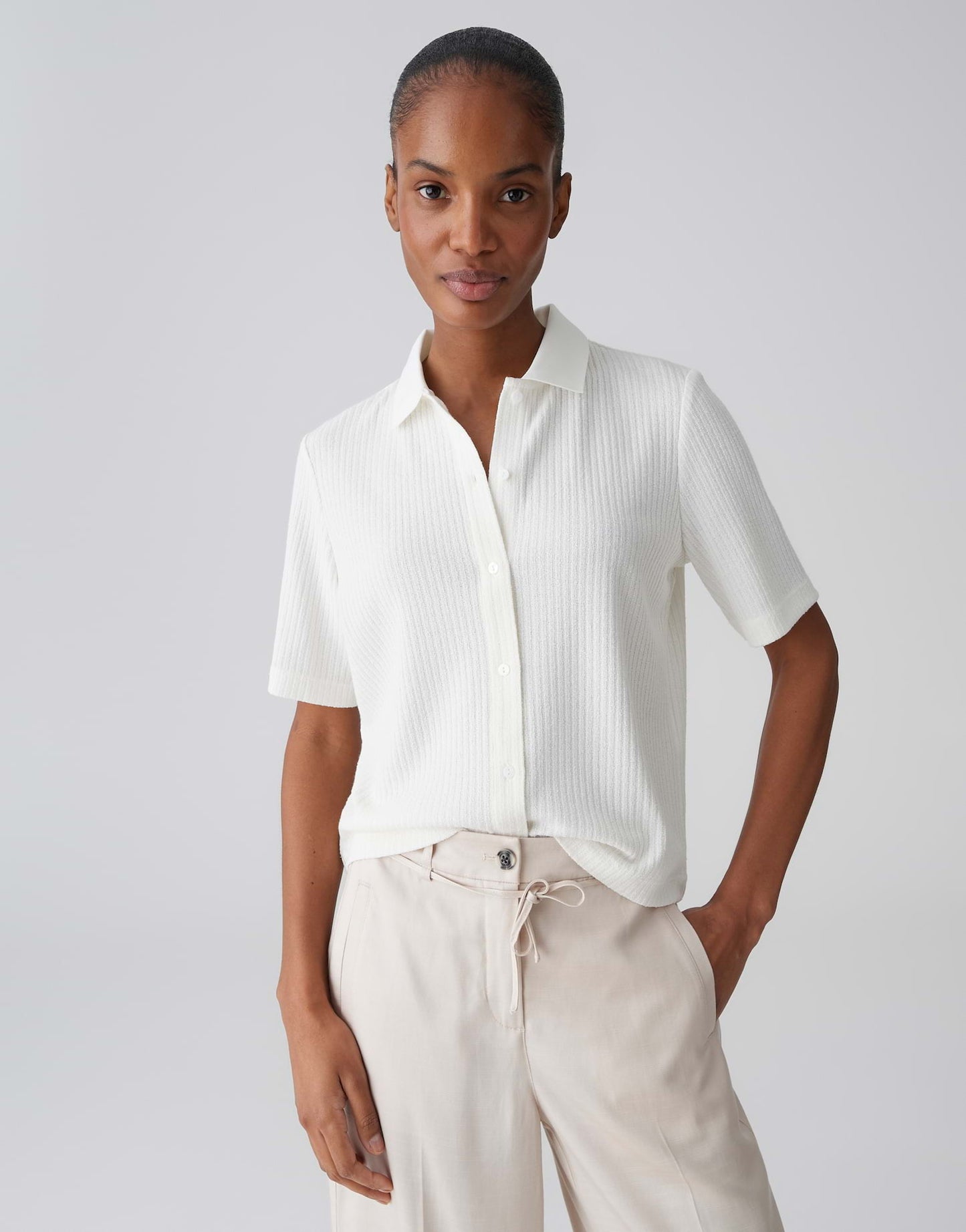 OPUS POLOSHIRT SOMELLI MILK