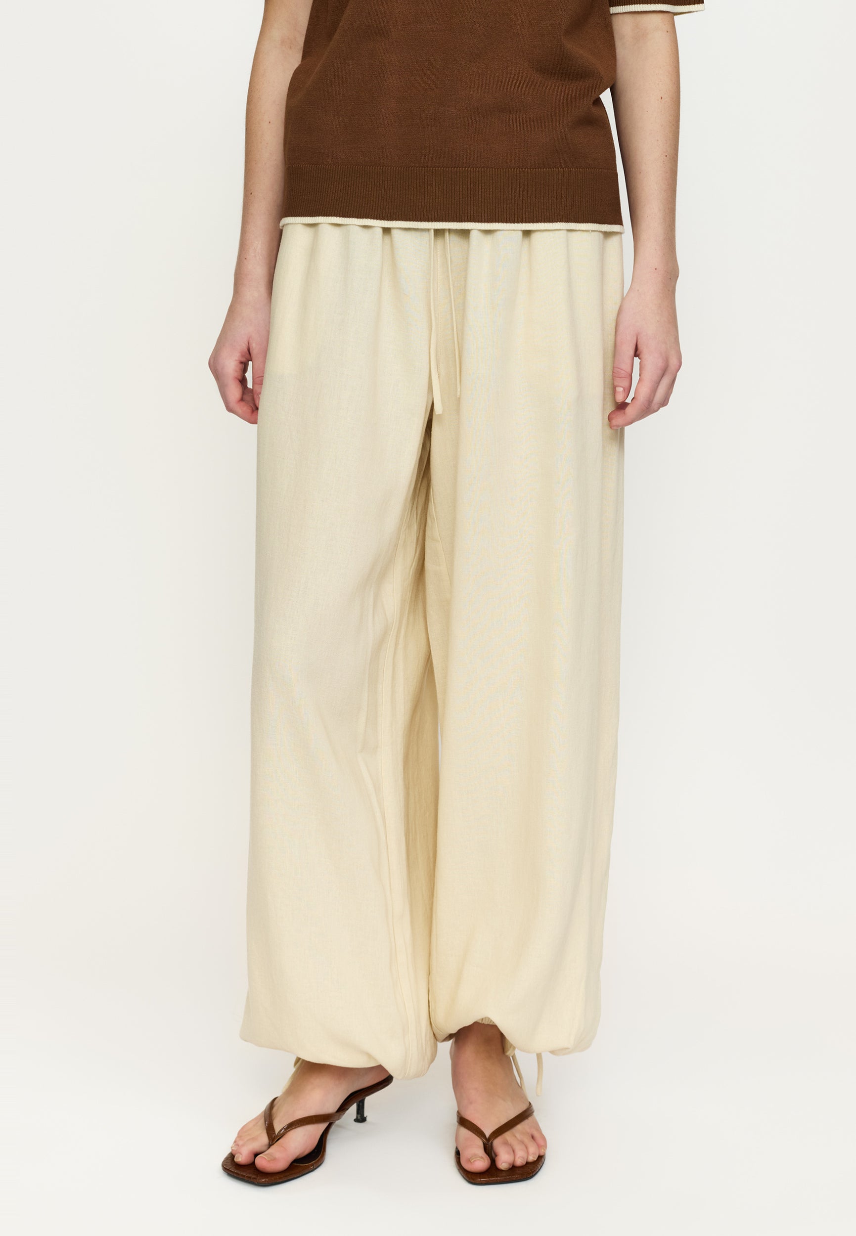 SOFT REBELS BALLON BROEK YINDI FOG