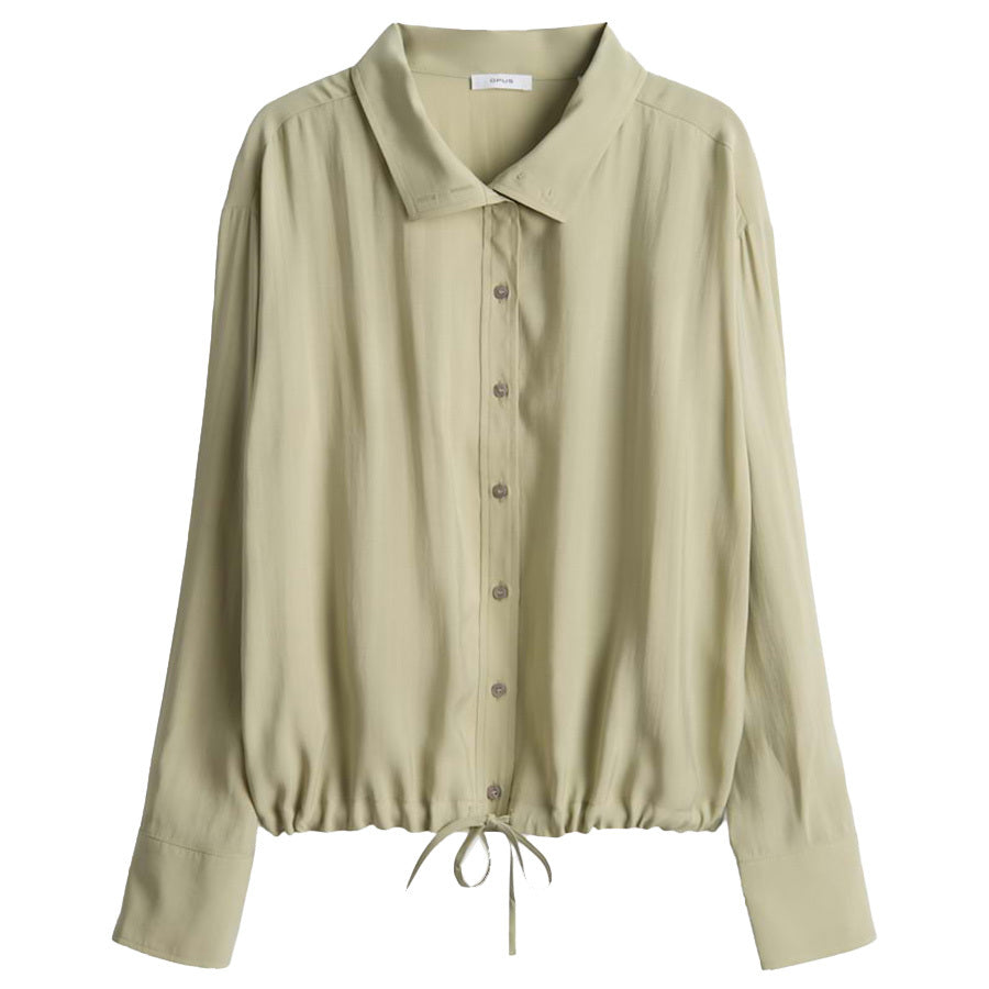 OPUS BLOUSE FAYRA SOFT MATCHA