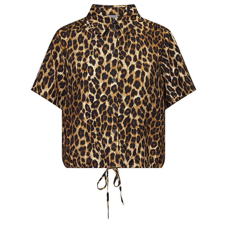 SISTERS POINT BLOUSE ELEO LEOPARD PRINT