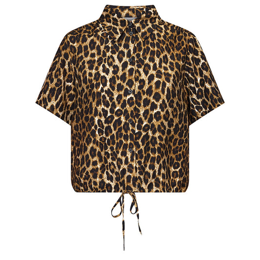 SISTERS POINT BLOUSE ELEO LEOPARD PRINT