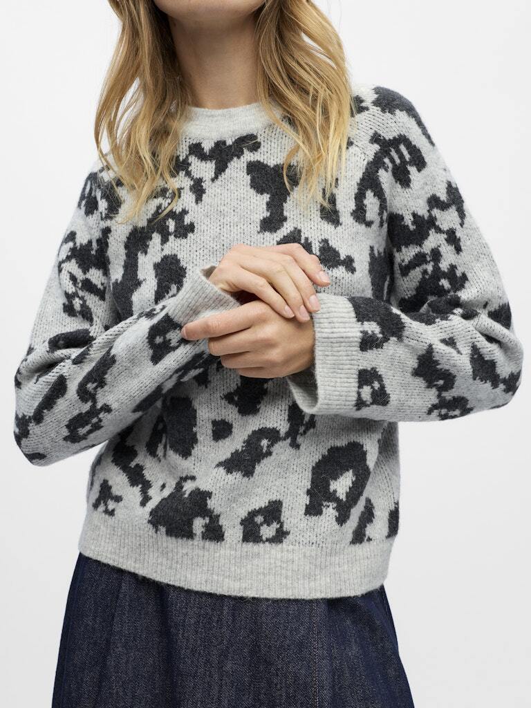 OBJECT TRUI DIANA LIGHT GREY MELANGE/DGM GRAPHIC