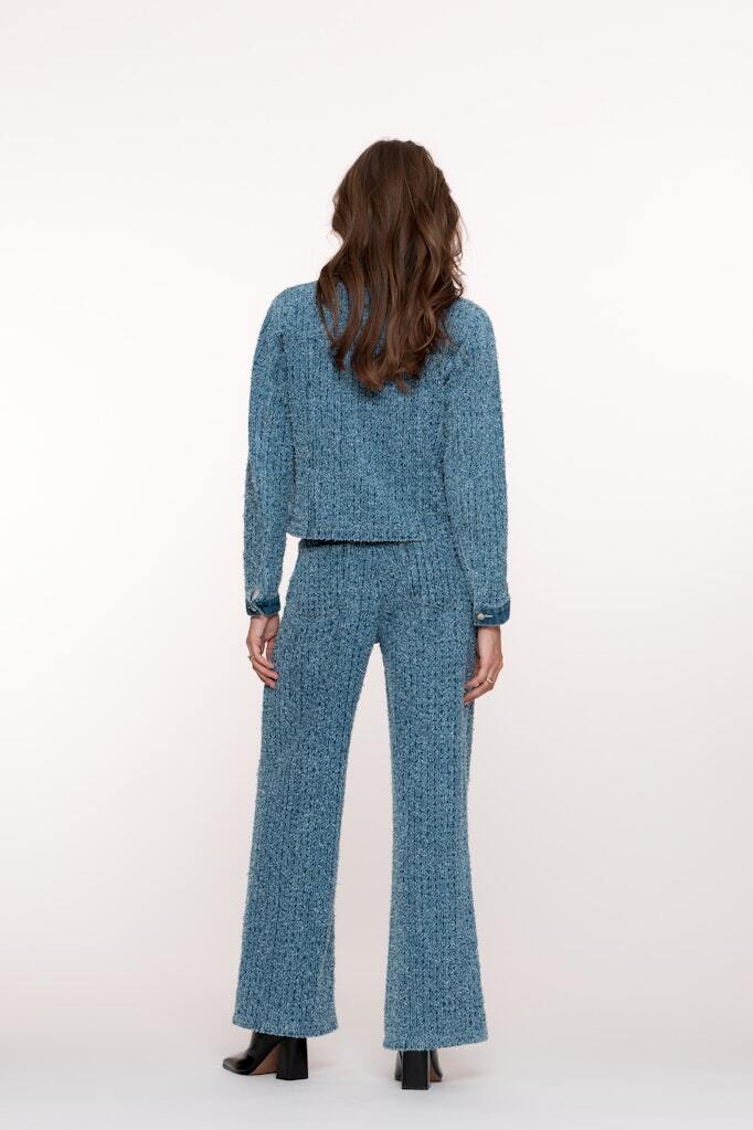 GEISHA JEANS WIDE STONEWASH DENIM