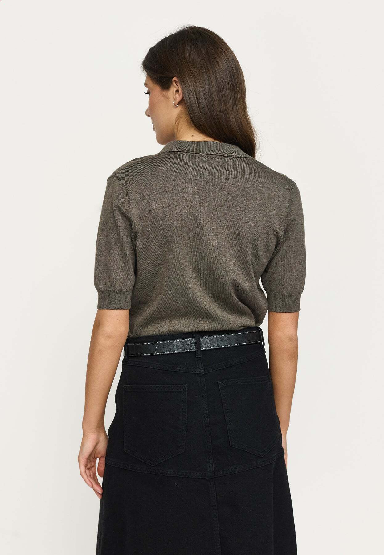 SOFT REBELS POLO PARKER CANTEEN MELANGE