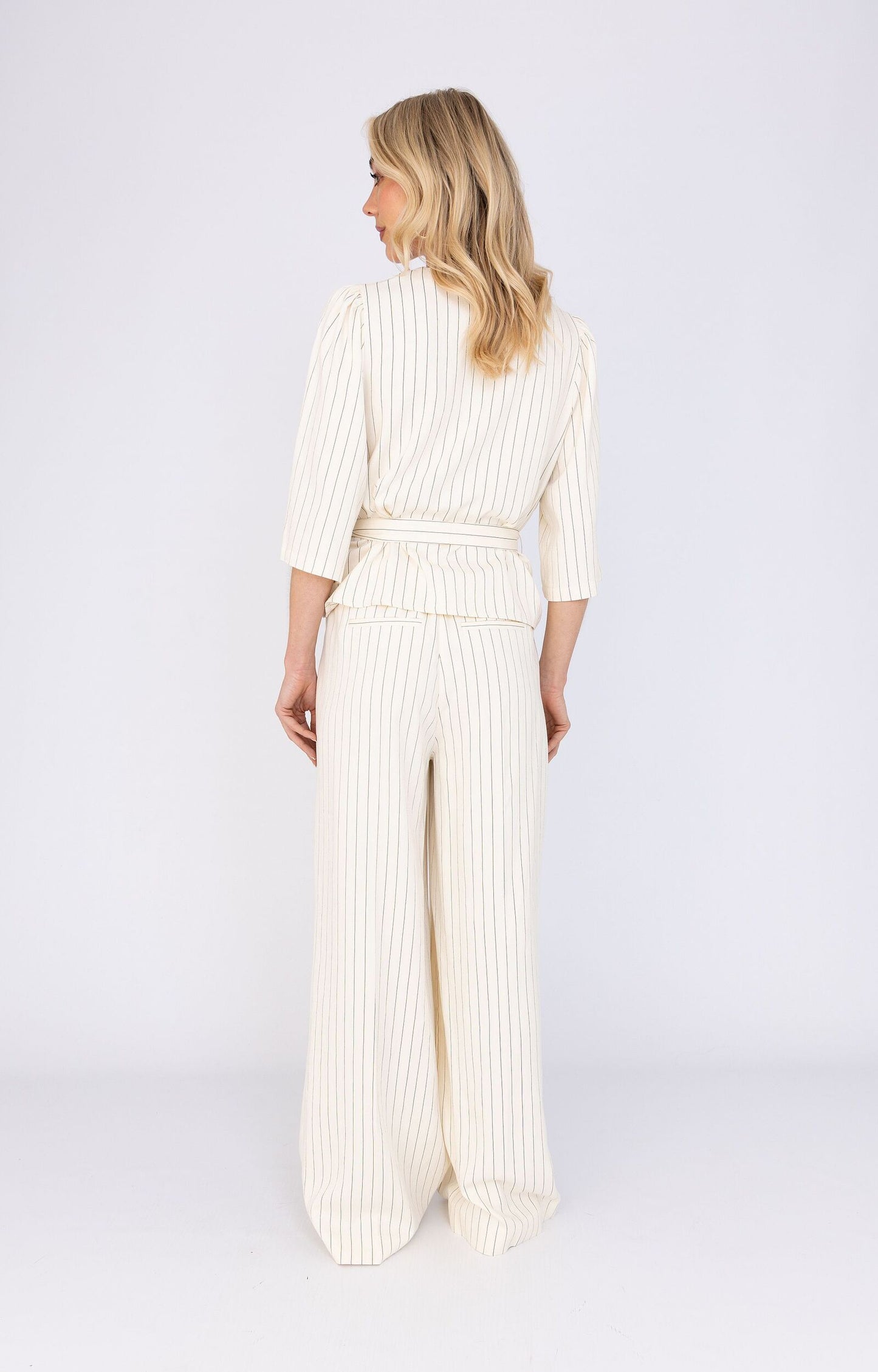 ANNA BROEK KRIJTSTREEP CREAM STRIPE