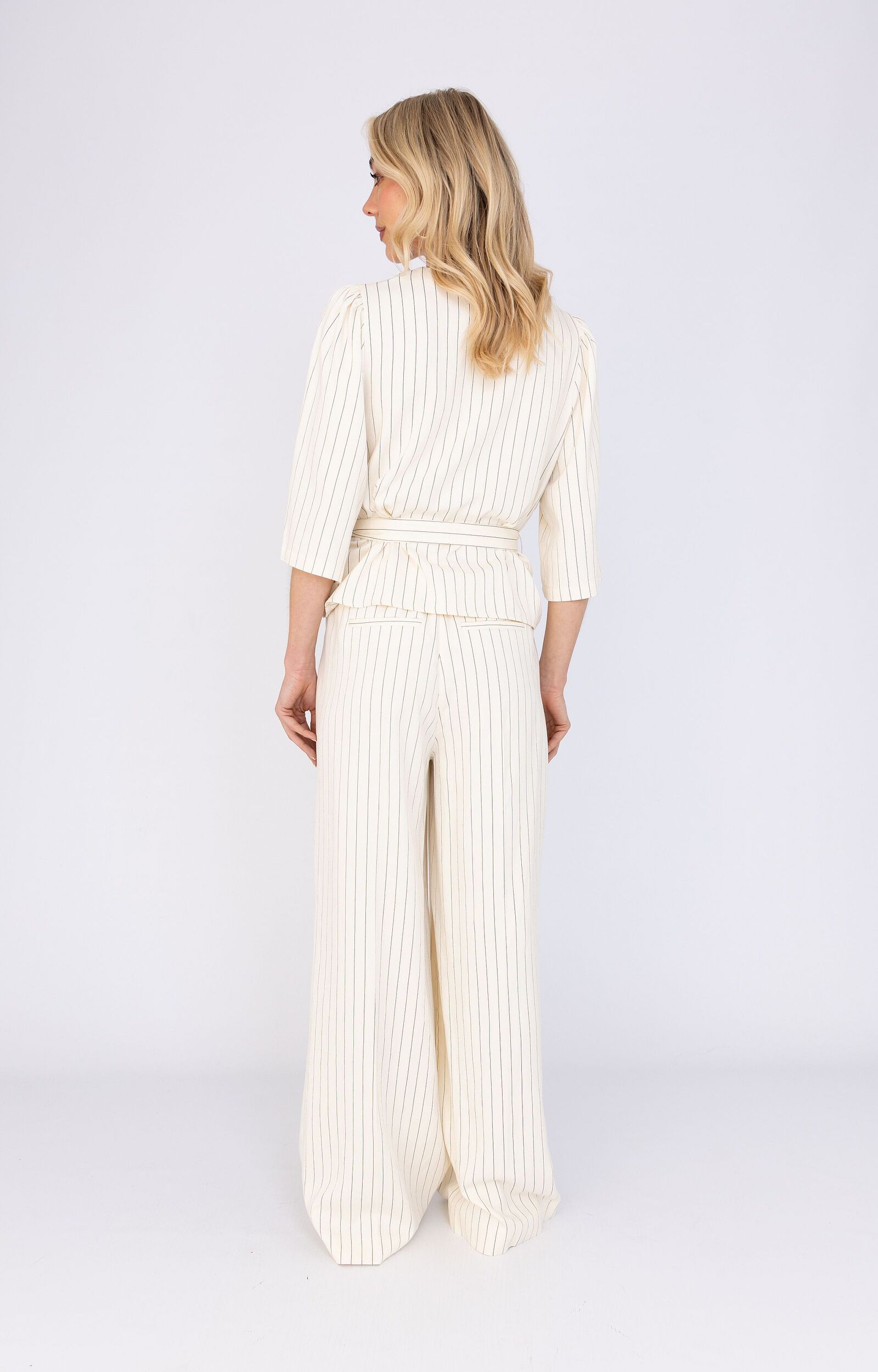 ANNA BROEK KRIJTSTREEP CREAM STRIPE