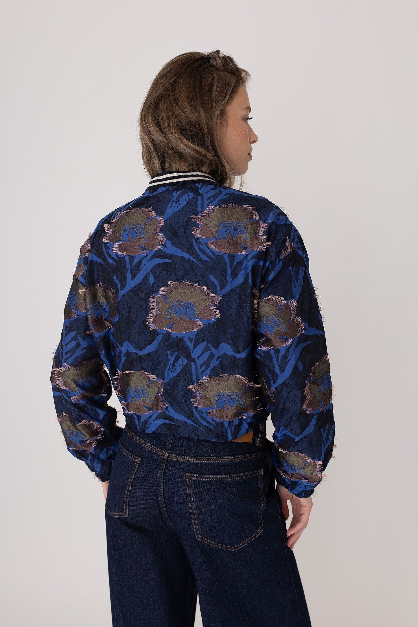 ANNA BLUE JASJE CRUSH COBALT