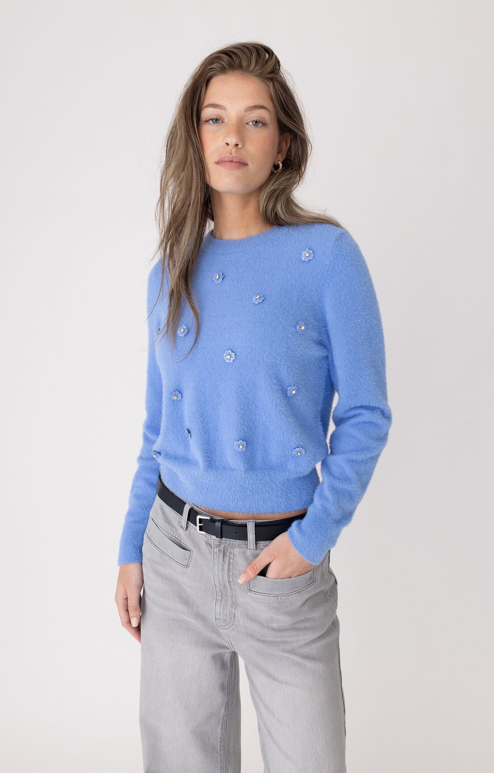 ANNA BLUE TRUI RICCY LIGHT BLUE