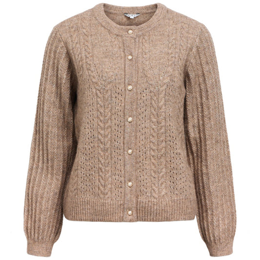 OBJECT VEST FLORA DESERT TAUPE/MELANGE