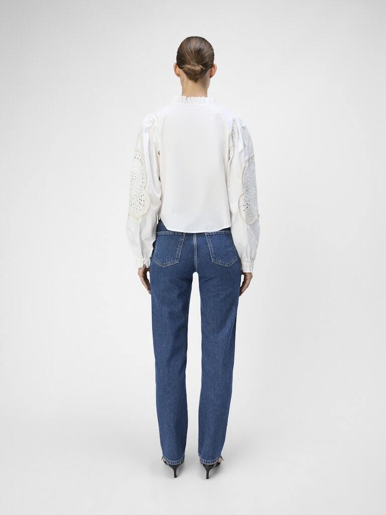 OBJECT JEANS SAVA ELLEN MEDIUM BLUE DENIM