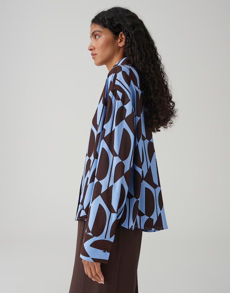 OPUS BLOUSE FETRO WATER BLUE