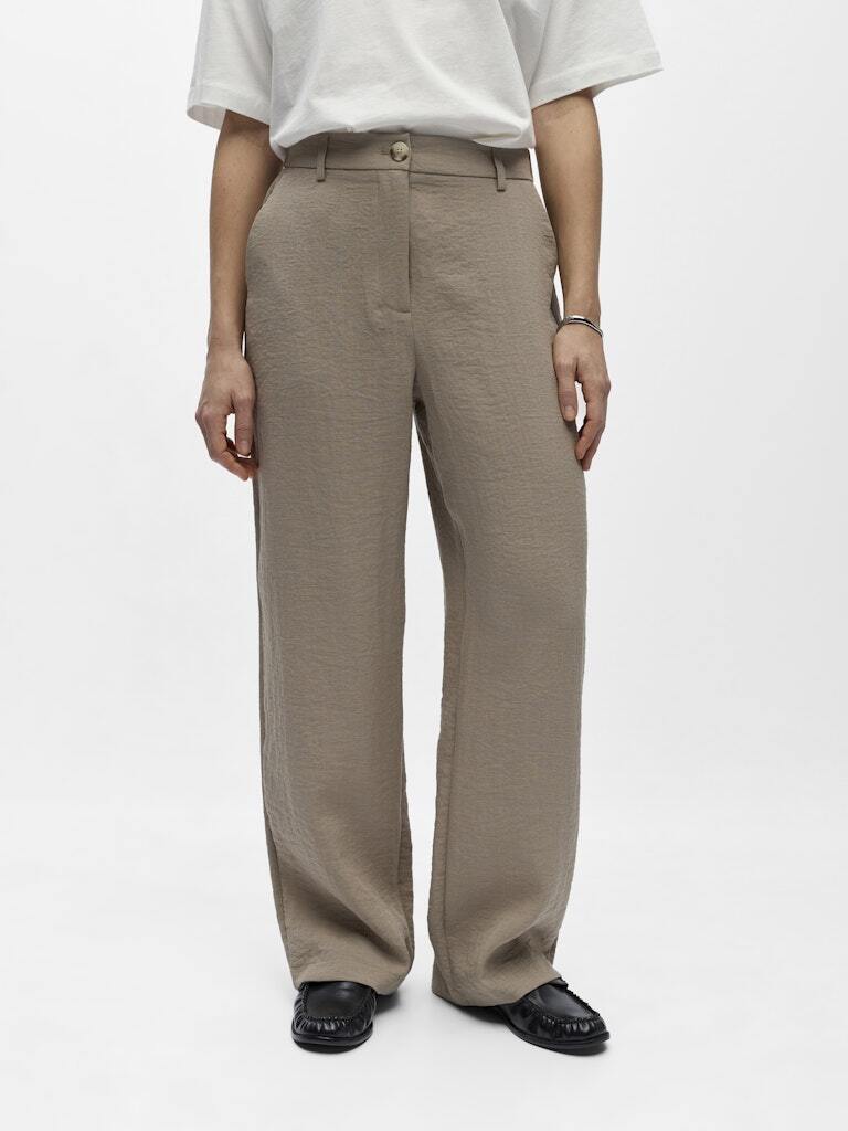 OBJECT BROEK RINI DESERT TAUPE