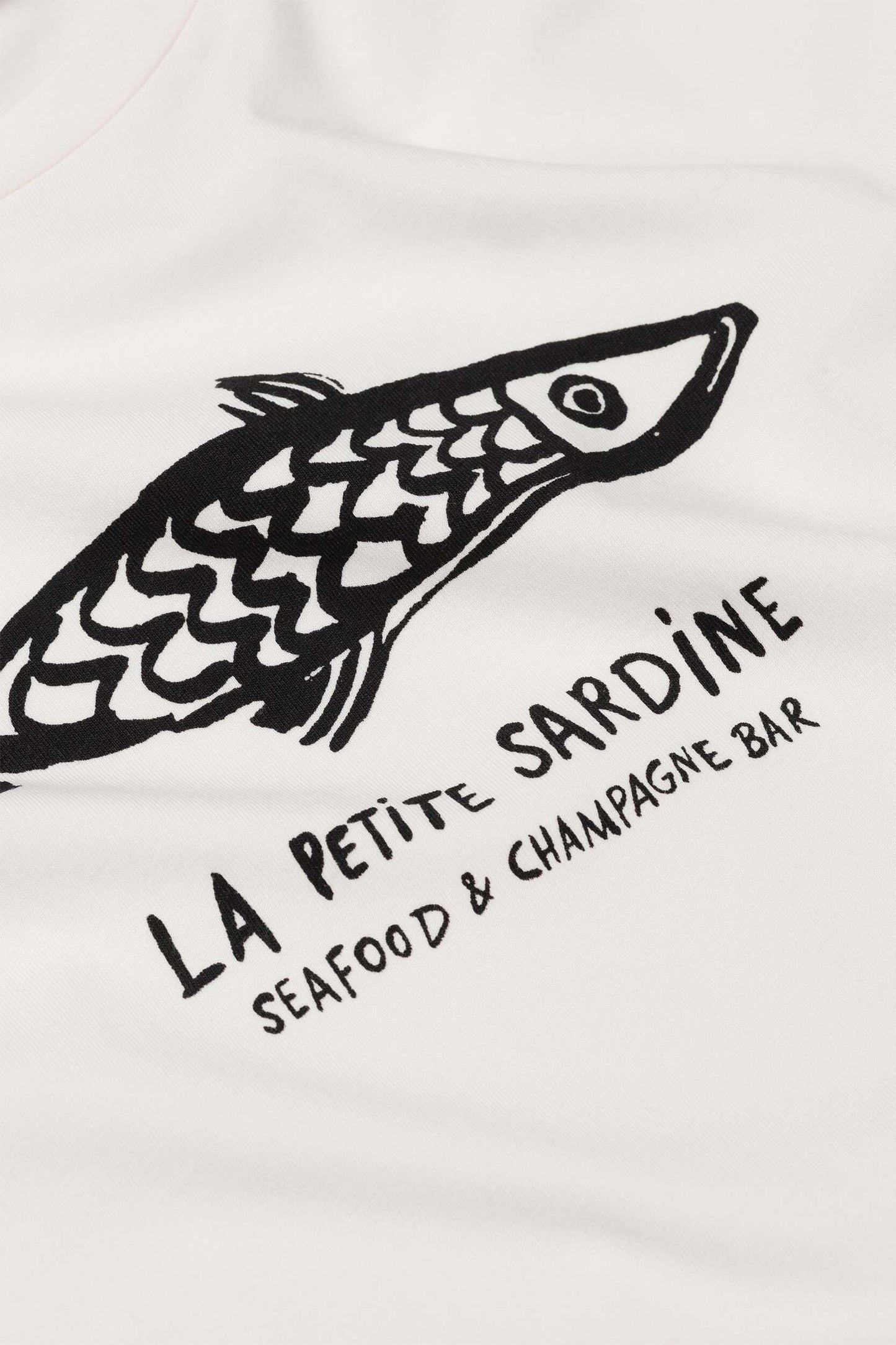 FABIENNE CHAPOT T-SHIRT FAY OFF-WHITE/BLACK
