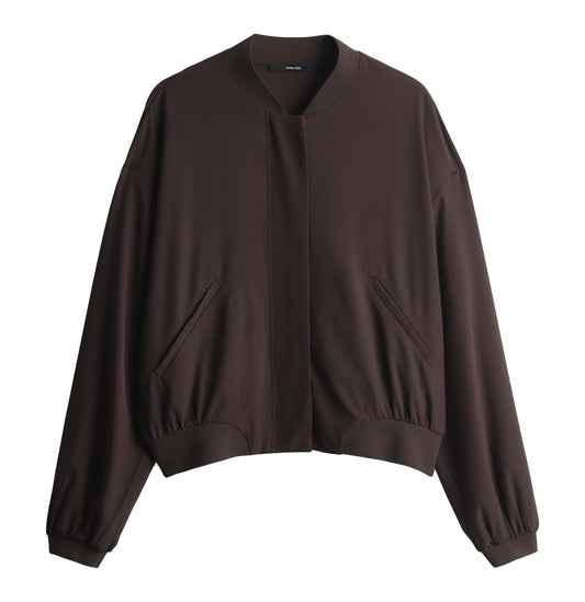 SOMEDAY BOMBERJACK NARLIE DETAIL DARK ESPRESSO