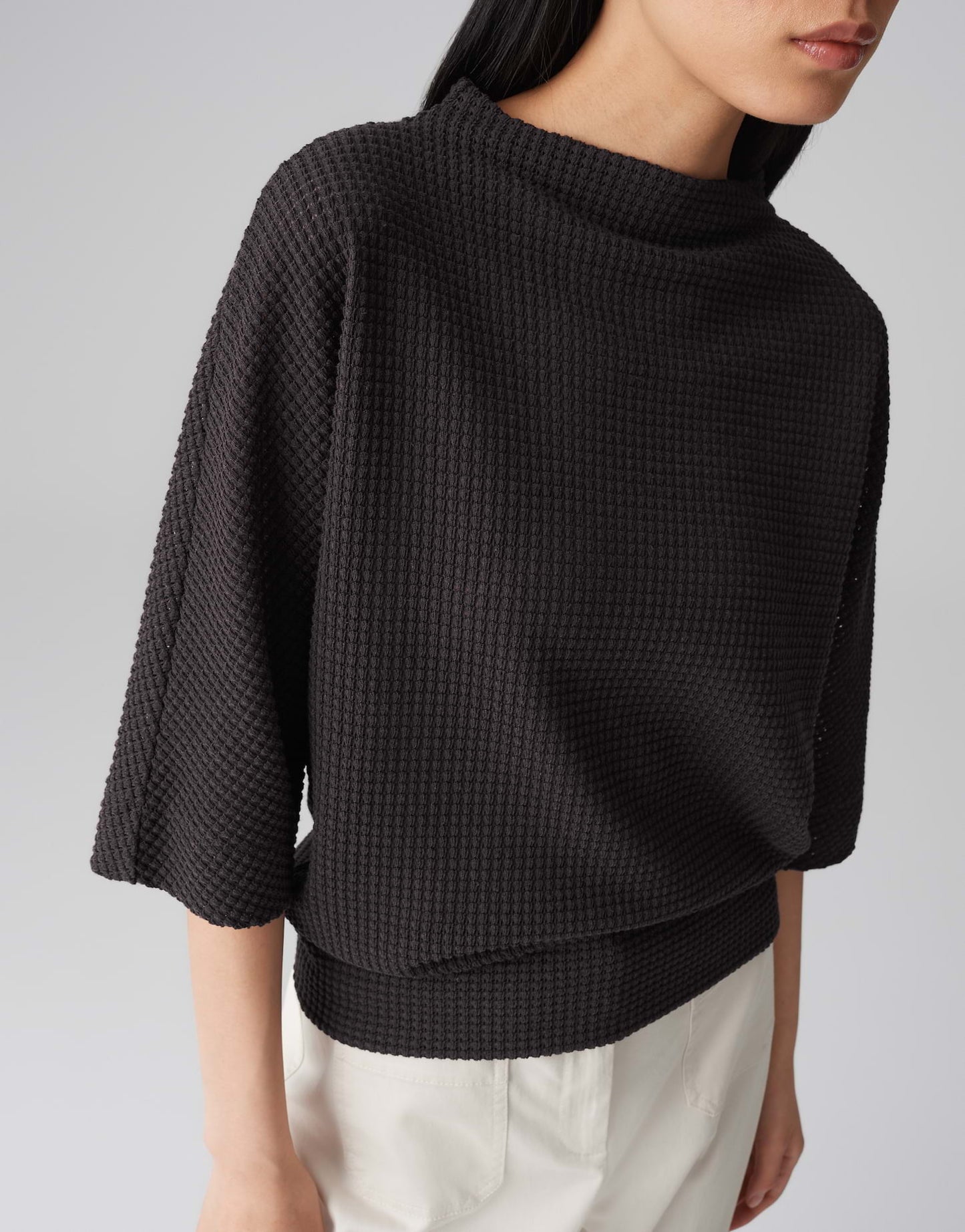 OPUS SWEATSHIRT GULOPI MIDNIGHT BROWN