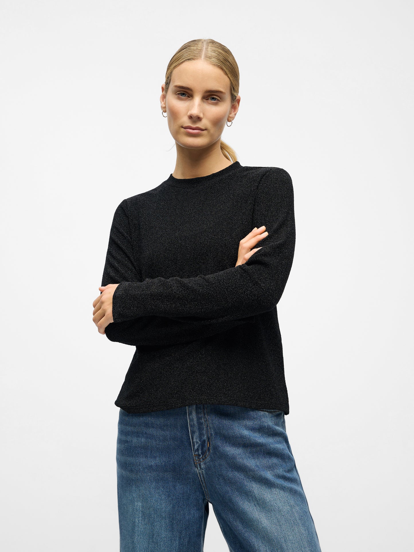 OBJECT TOP FILIPA BLACK/BLACK