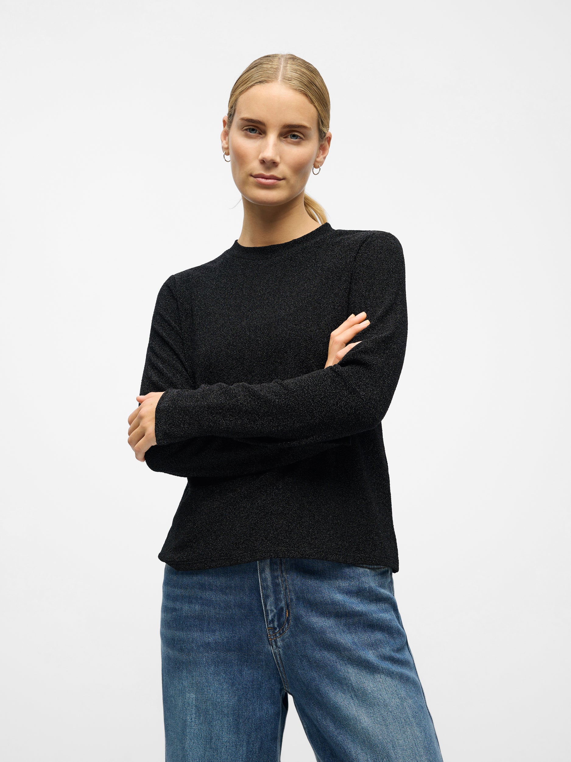 OBJECT TOP FILIPA BLACK/BLACK