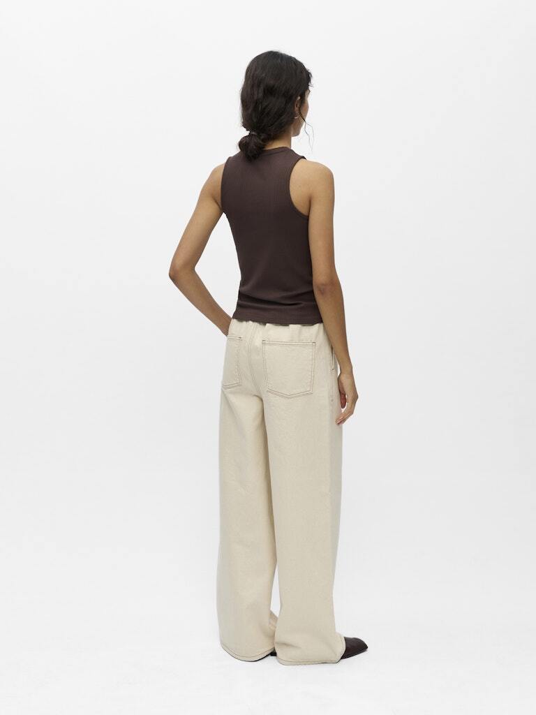 OBJECT TANKTOP JAMIE SEAL BROWN