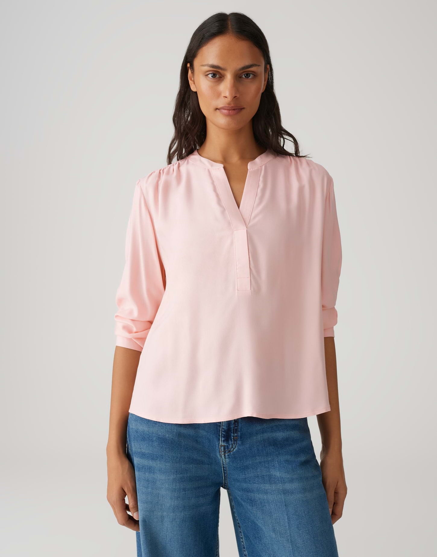 OPUS BLOUSE FLANORA CORAL BLUSH