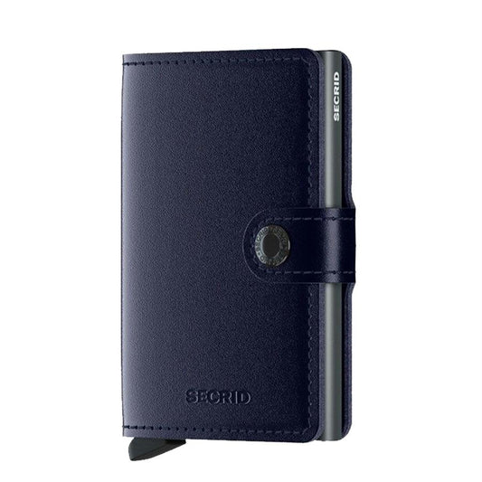 SECRID MINIWALLET METALLIC BLUE