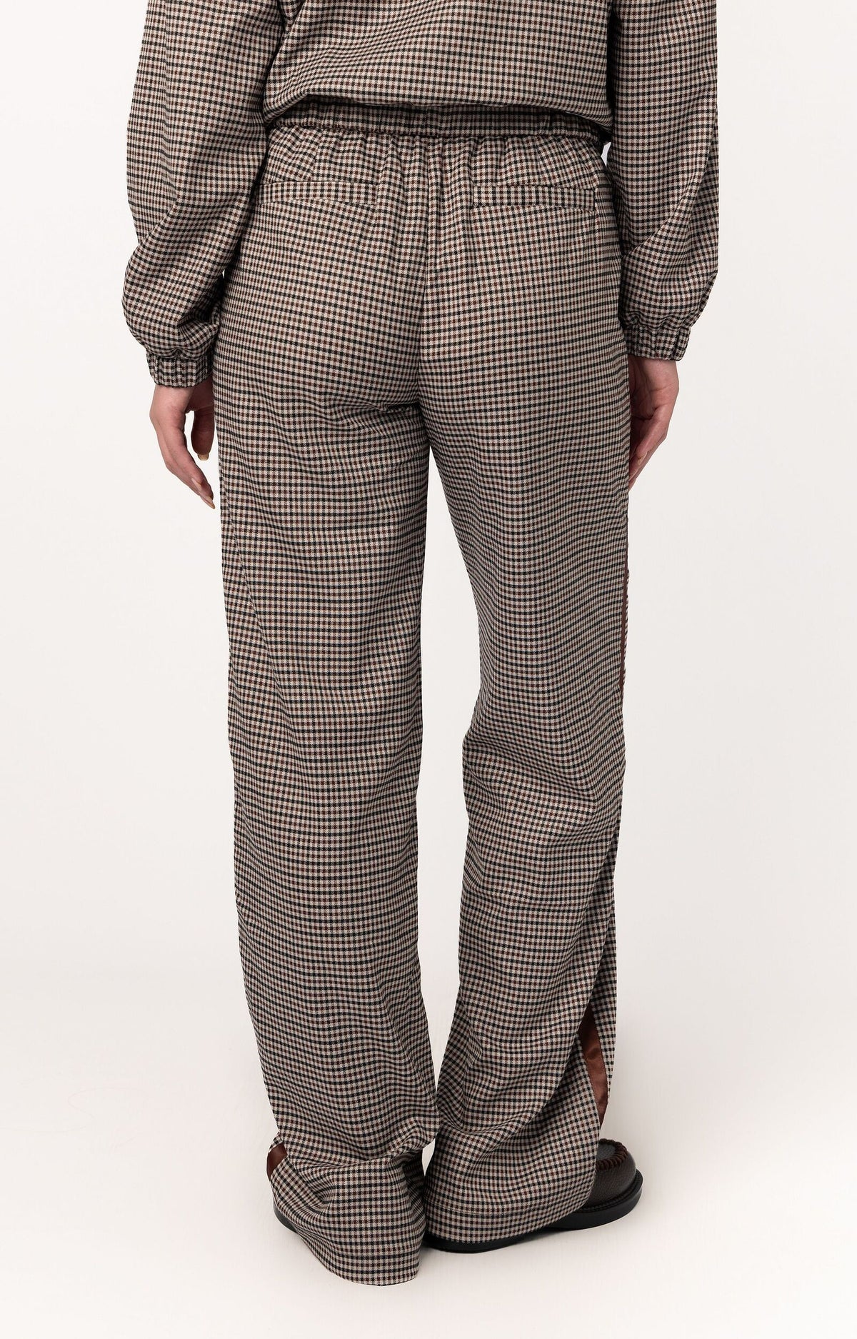 ANNA BLUE BROEK HOBEYLY BRUIN
