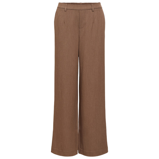 OBJECT BROEK LISA WIDE CARAFE/MELANGE