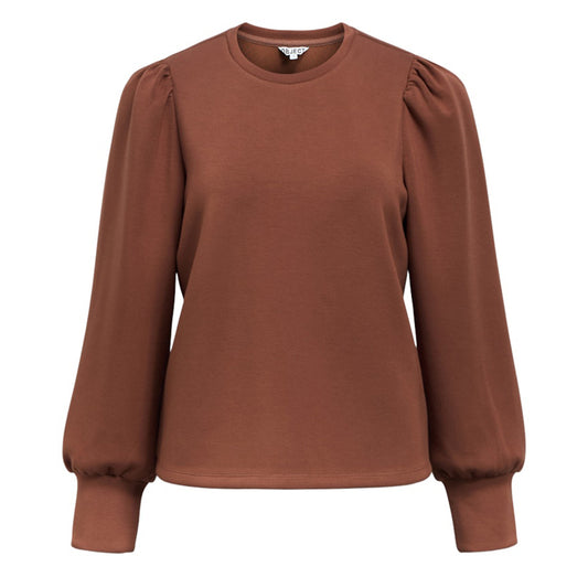 OBJECT SWEATER ANDREA COCOA BROWN