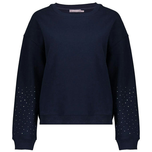GEISHA SWEATER RHINSTONE NAVY