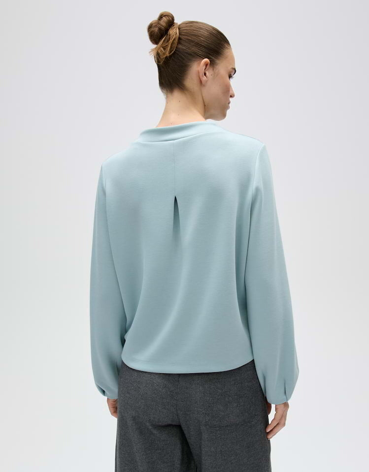 OPUS SWEATER GISINNA DUSTY AQUA