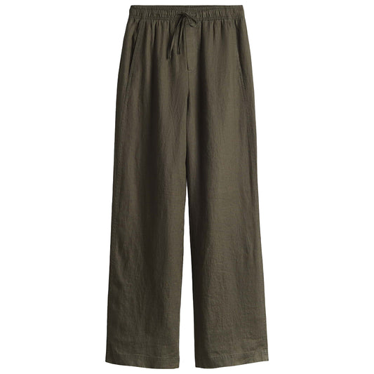 OPUS BROEK MILENI LINEN OLIVE LEAF