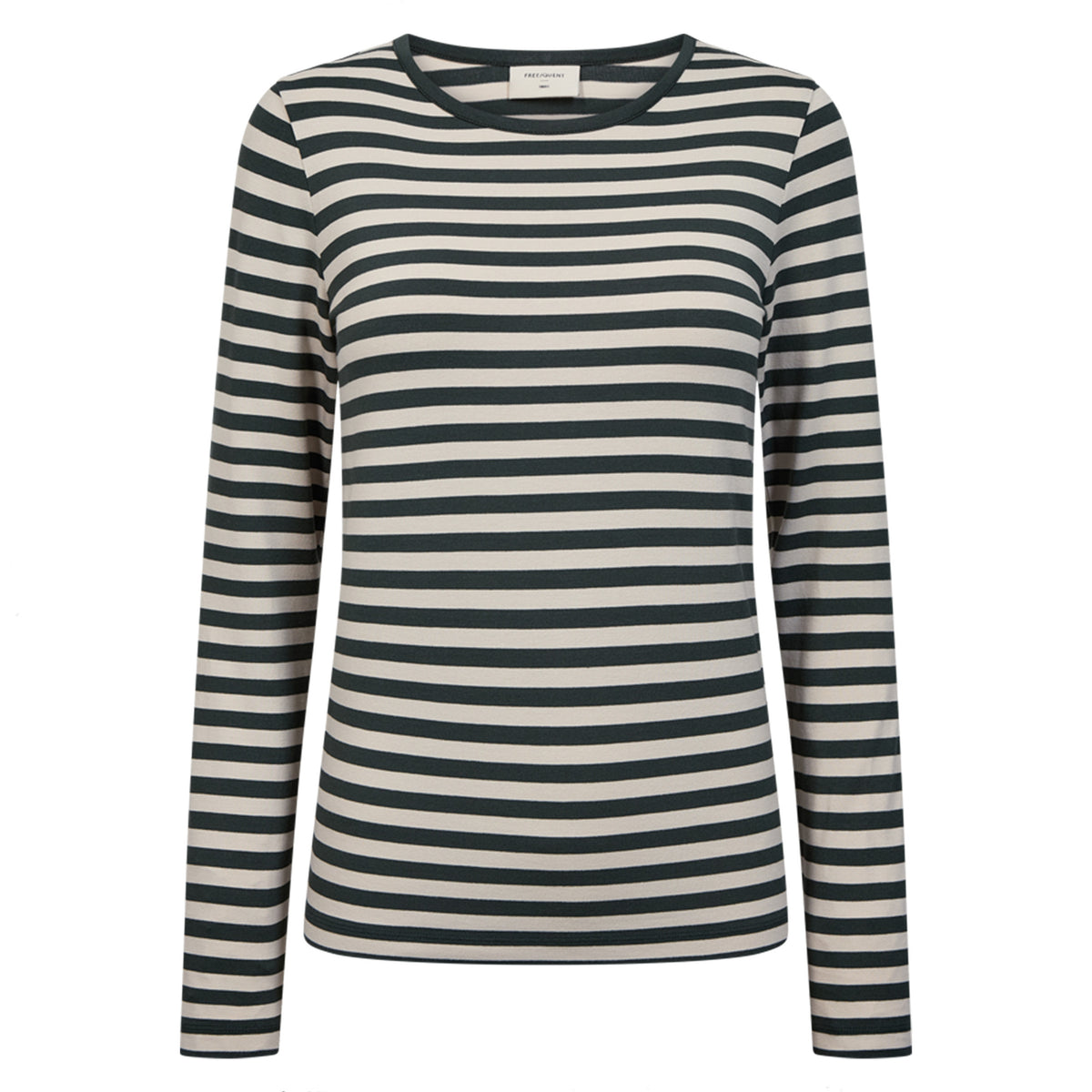 FREEQUENT SHIRT LIANA DEEP FOREST/MOONBEAM
