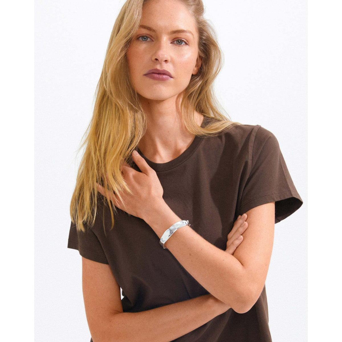 PILGRIM ARMBAND NOW SILVER PLATED