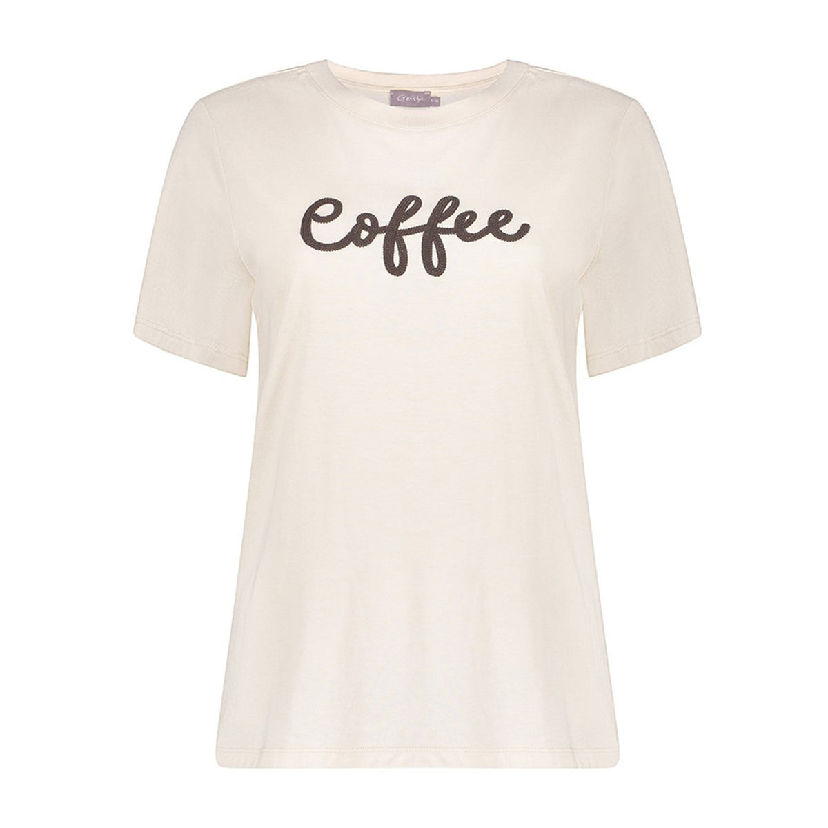 GEISHA T-SHIRT COFFEE SAND/KHAKI
