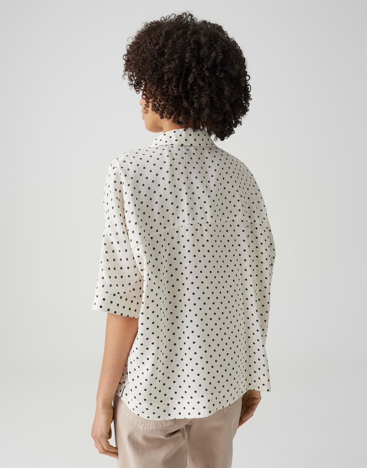 OPUS BLOUSE FARISE POLKADOT LIGHT COTTON