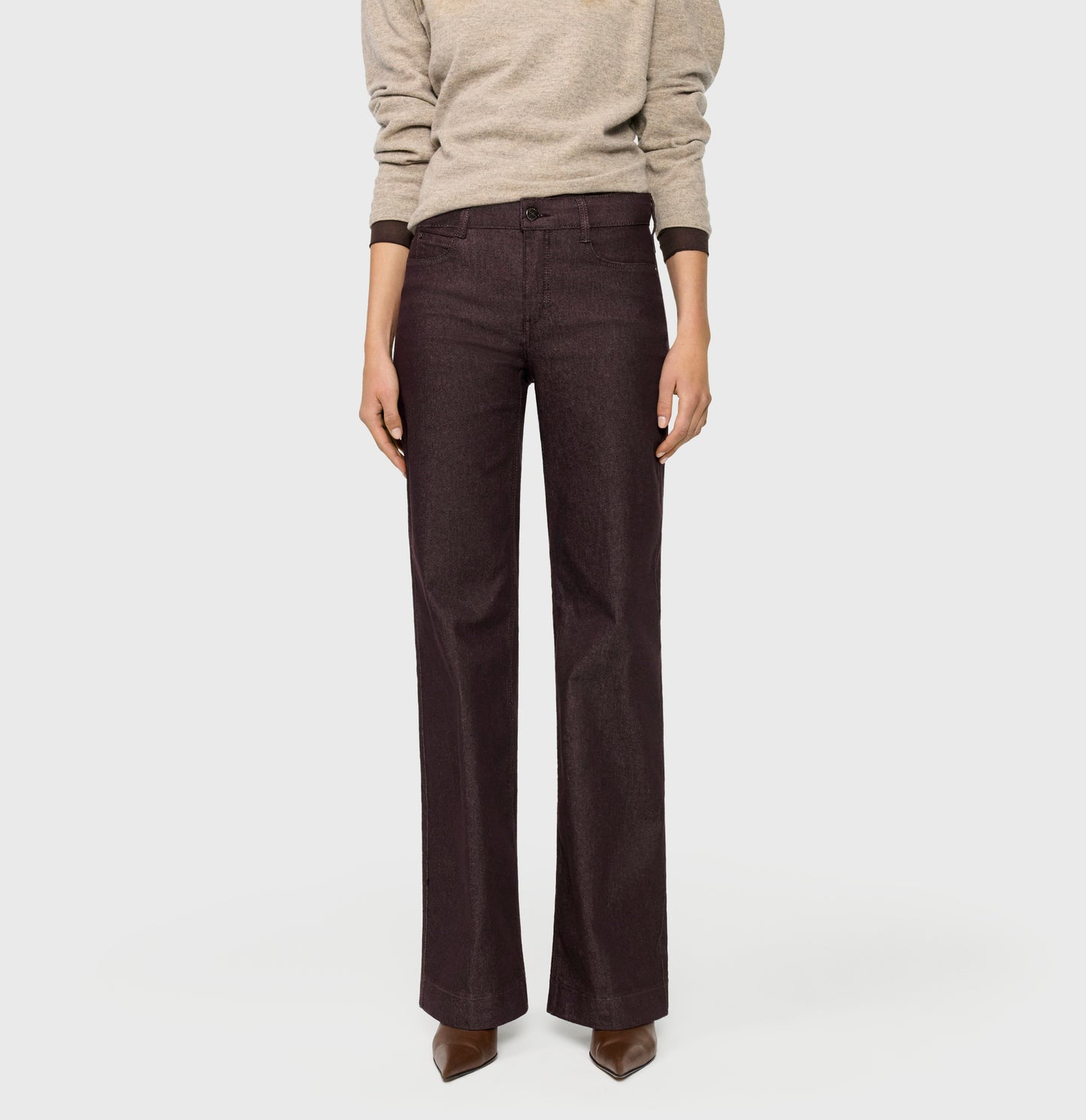 MAC JEANS DREAM WIDE BROWN RINSED