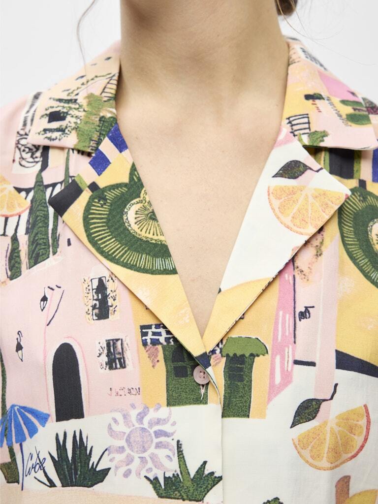 OBJECT BLOUSE MARTHA BEGONIA PINK