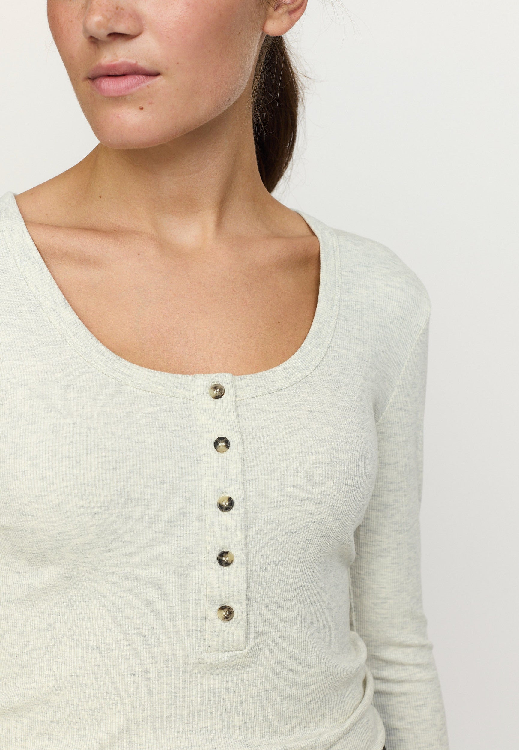 SOFT REBELS SHIRT LAVANA ARCTIC WOLF