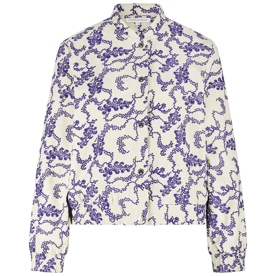 TRAMONTANA JACKET PRINT STONE