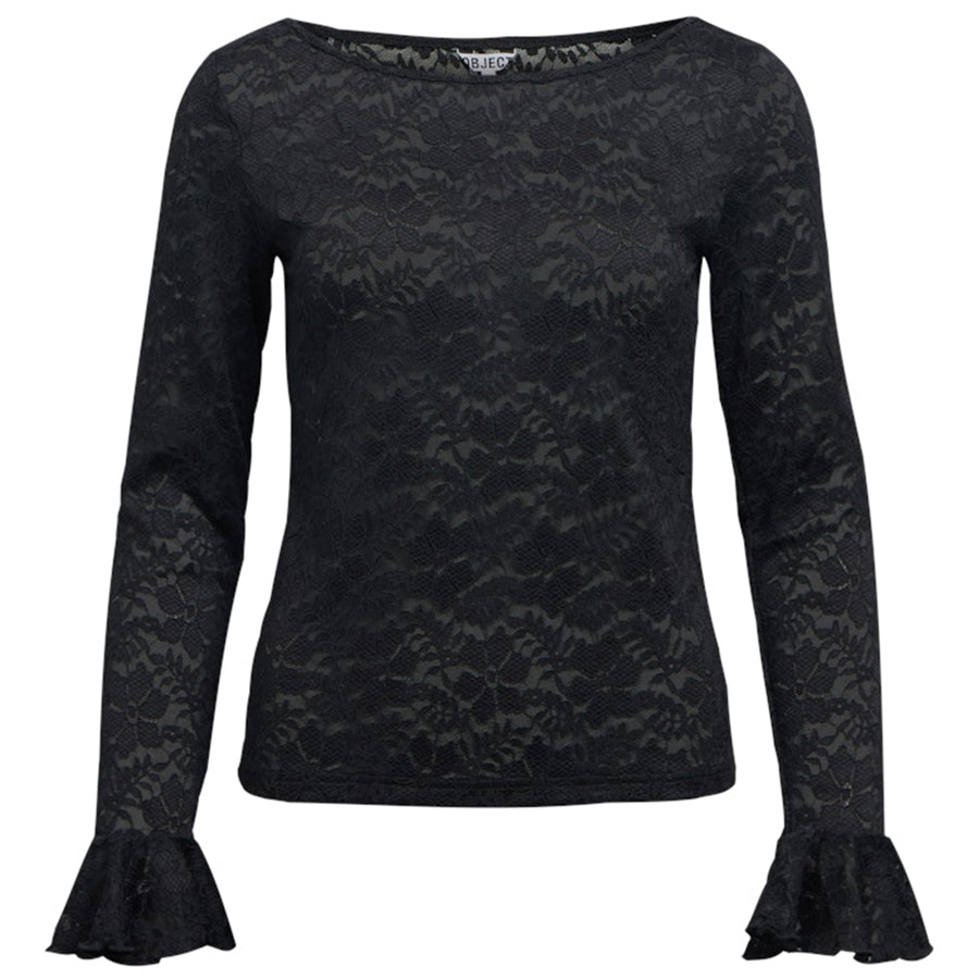 OBJECT TOP INES BLACK