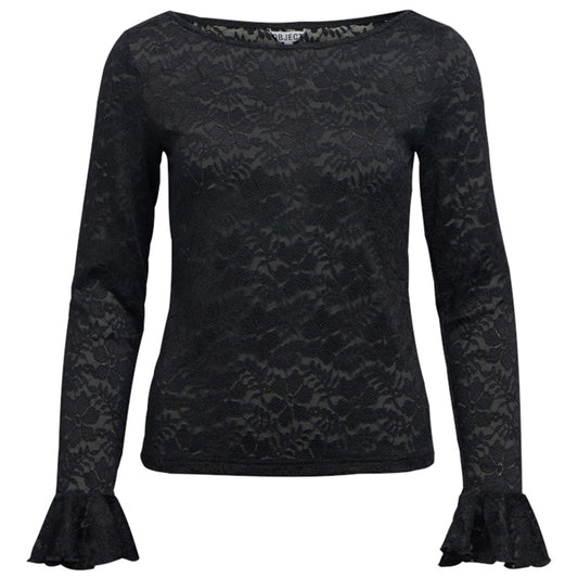 OBJECT TOP INES BLACK