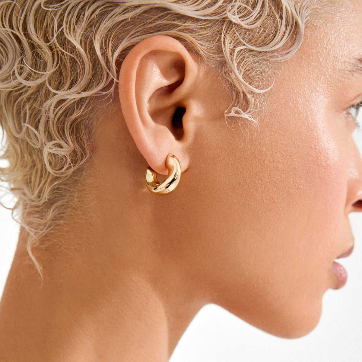 PILGRIM OORBELLEN JENNINGS GOLD PLATED